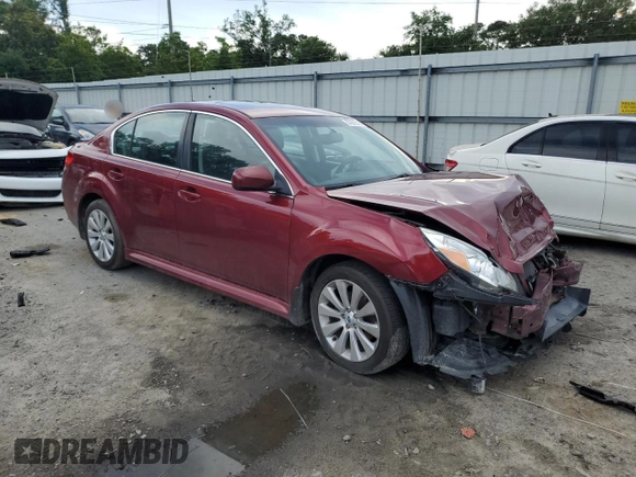 2012 Subaru Legacy Limited with VIN 4S3BMBK64C3017302, listed as a Copart auction lot 57880845 with Not provided miles and Salvage title. Bid and sale history available at DreamBid. Image 4.