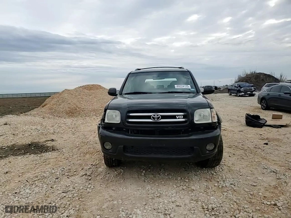 2001 Toyota Sequoia Limited with VIN 5TDBT48A41S041363, listed as a Copart auction lot 89224125 with 214,144 mi miles and Salvage Title. Bid and sale history available at carsss.com. Image 12.