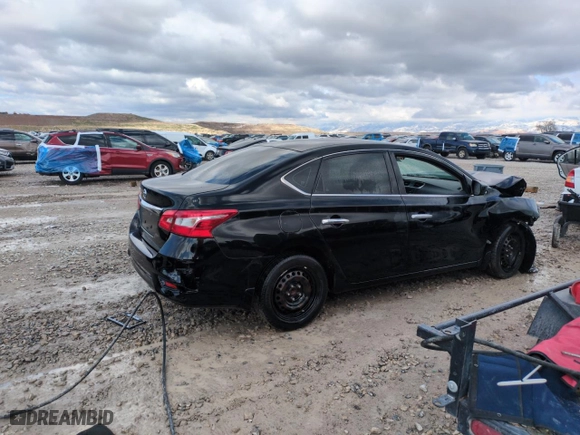 2016 Nissan Sentra SV with VIN 3N1AB7AP8GY304134, listed as a Copart auction lot 48335655 with NaN miles and Salvage Title. Bid and sale history available at carsss.com. Image 3.