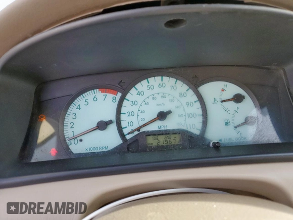 2003 Toyota Corolla CE with VIN 1NXBR32E13Z099137, listed as a Copart auction lot 49283665 with 219,671 mi miles and Salvage Title. Bid and sale history available at DreamBid. Image 9.