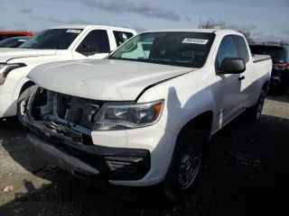 2022 Chevrolet Colorado 2WD Work Truck z VIN 1GCHSBEA5N1124552, wystawiony jako Copart lot #80645534 z przebiegiem 70 646 mil mil oraz Szkoda całkowita • Salvage title. Historia ofert i sprzedaży dostępna na DreamBid. Obrazek 1.