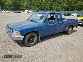 1993 Toyota Pickup z VIN 4TARN93P6PZ145647, wystawiony jako Copart lot #61055405 z przebiegiem 185 213 mil mil oraz Czysty tytuł • Clean title. Historia ofert i sprzedaży dostępna na DreamBid. Obrazek 1.