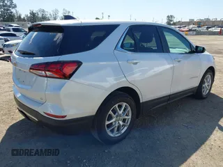 2022 Chevrolet Equinox LT with VIN 3GNAXKEV1NL303872, listed as a IAAI auction lot 41939671 with 39,729 mi miles and . Bid and sale history available at DreamBid. Image 4.