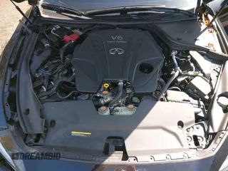 2024 Infiniti Q50 Luxe with VIN JN1EV7BR6RM632411, listed as a IAAI auction lot 41903452 with 5,623 mi miles and . Bid and sale history available at DreamBid. Image 10.