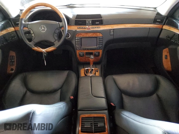 2004 Mercedes-Benz S-Class with VIN WDBNG75JX4A411979, listed as a Copart auction lot 83473264 with 0 mi miles and Clean Title. Bid and sale history available at carsss.com. Image 8.