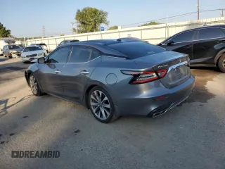 2023 Nissan Maxima Platinum with VIN 1N4AA6FV4PC505934, listed as a Copart auction lot 74889614 with 10,454 mi miles and Salvage title. Bid and sale history available at DreamBid. Image 2.