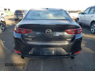 2021 Mazda 3 2.5 Turbo with VIN 3MZBPBAY9MM252687, listed as a Copart auction lot 82180654 with 27,349 mi miles and Salvage Title. Bid and sale history available at DreamBid. Image 6.