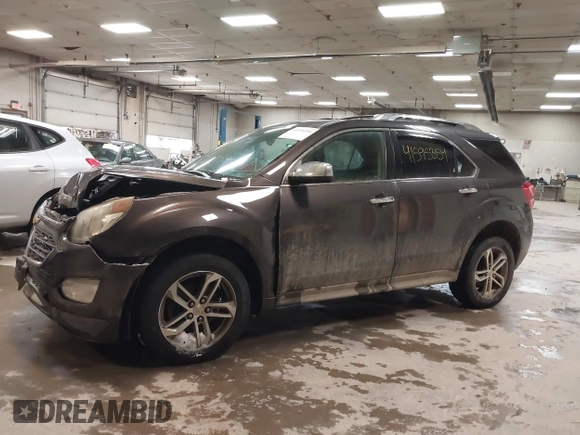 2016 Chevrolet Equinox LTZ with VIN 2GNFLGE35G6120379, listed as a IAAI auction lot 41595354 with 112,413 mi miles. Bid and sale history available at carsss.com. Image 14.