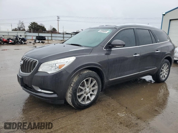 2016 Buick Enclave Leather with VIN 5GAKVBKDXGJ242466, listed as a Copart auction lot 45996885 with 137,721 mi miles and Salvage Title. Bid and sale history available at carsss.com. Image 1.