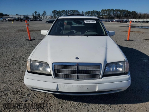 1996 Mercedes-Benz C with VIN WDBHA28E8TF389546, listed as a Copart auction lot 86340144 with 314,364 mi miles and Salvage Title. Bid and sale history available at carsss.com. Image 5.