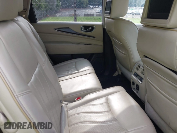 2015 Infiniti QX60 with VIN 5N1AL0MM8FC511242, listed as a IAAI auction lot 42577329 with 144,140 mi miles and . Bid and sale history available at DreamBid. Image 8.