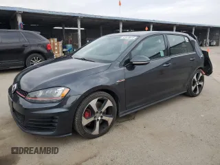 2017 Volkswagen GTI S with VIN 3VW547AUXHM065464, listed as a Copart auction lot 43478615 with 71,897 mi miles and Salvage Title. Bid and sale history available at DreamBid. Image 1.