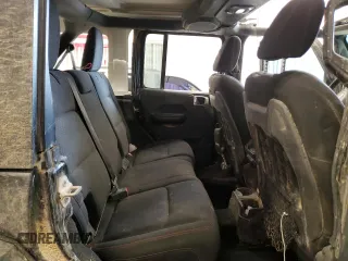 2018 Jeep Wrangler Unlimited Rubicon z VIN 1C4HJXFG0JW113054, wystawiony jako Copart lot #55884355 z przebiegiem Nie podano mil oraz Szkoda całkowita • Salvage title. Historia ofert i sprzedaży dostępna na DreamBid. Obrazek 10.