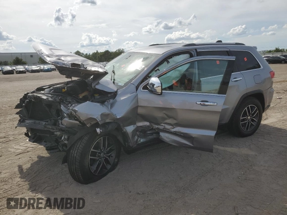 2018 Jeep Grand Cherokee Limited with VIN 1C4RJFBG8JC331247, listed as a Copart auction lot 64181455 with Not provided miles and Non repairable. Bid and sale history available at DreamBid. Image 1.