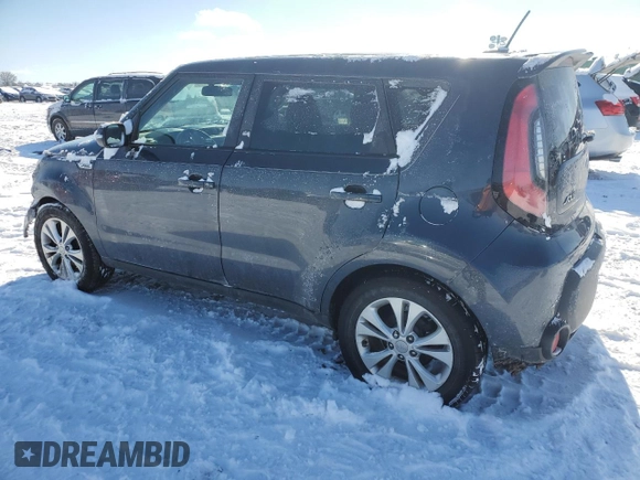 2014 Kia Soul + with VIN KNDJP3A54E7035358, listed as a Copart auction lot 44962255 with 120,578 mi miles and Salvage Title. Bid and sale history available at carsss.com. Image 2.