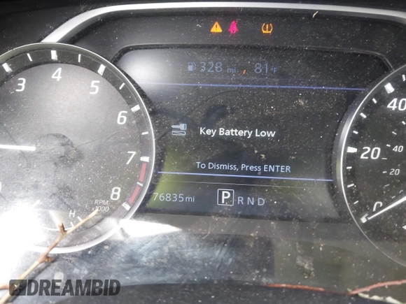 2022 Nissan Frontier SV with VIN 1N6ED1EJ2NN677012, listed as a IAAI auction lot 41967201 with 76,835 mi miles and . Bid and sale history available at DreamBid. Image 7.