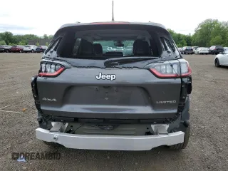 2020 Jeep Cherokee Limited with VIN 1C4PJMDXXLD575424, listed as a Copart auction lot 62106455 with 27,606 mi miles and Salvage title. Bid and sale history available at DreamBid. Image 6.