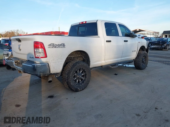 2021 Ram 2500 Tradesman with VIN 3C6UR5CJ1MG679326, listed as a IAAI auction lot 41416150 with 29,418 mi miles. Bid and sale history available at carsss.com. Image 4.