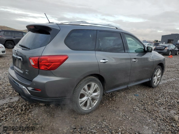 2018 Nissan Pathfinder SL with VIN 5N1DR2MM6JC620184, listed as a Copart auction lot 87311484 with 116,328 mi miles and Clean Title. Bid and sale history available at carsss.com. Image 3.