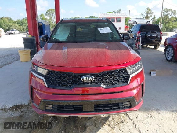 2021 Kia Sorento EX z VIN 5XYRH4LF8MG035215, wystawiony jako IAAI lot #42149481 z przebiegiem 39 408 mil mil oraz . Historia ofert i sprzedaży dostępna na DreamBid. Obrazek 12.