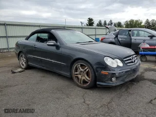 2006 Mercedes-Benz CLK-Class 5.5L AMG with VIN WDBTK76G26T064728, listed as a Copart auction lot 71560014 with 0 mi miles and Salvage Title. Bid and sale history available at carsss.com. Image 4.