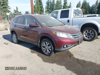 2013 Honda CR-V EX-L with VIN 5J6RM4H72DL004232, listed as a IAAI auction lot 42867481 with Not provided miles and . Bid and sale history available at DreamBid. Image 1.