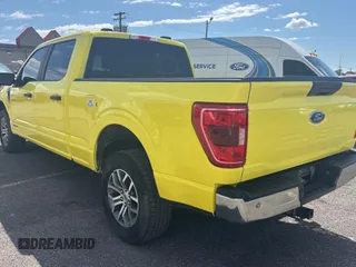 2021 Ford F-150 XL with VIN 1FTFW1E10MFC27191, listed as a Copart auction lot 54601625 with 101,784 mi miles and Clean Title. Bid and sale history available at carsss.com. Image 3.
