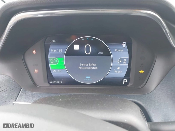2023 Chevrolet Bolt EUV Premier with VIN 1G1FZ6S0XP4128094, listed as a IAAI auction lot 41606754 with 40,210 mi miles. Bid and sale history available at carsss.com. Image 7.