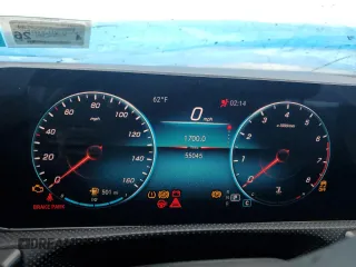 2019 Mercedes-Benz A 220 with VIN WDD3G4FB0KW025382, listed as a Copart auction lot 82545344 with 55,045 mi miles and Salvage Title. Bid and sale history available at DreamBid. Image 9.