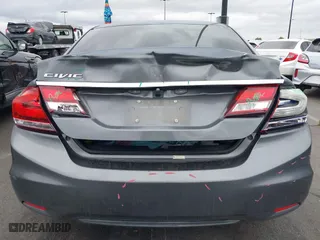 2013 Honda Civic Sdn LX with VIN 19XFB2F55DE286959, listed as a IAAI auction lot 42051407 with 233,383 mi miles. Bid and sale history available at carsss.com. Image 6.