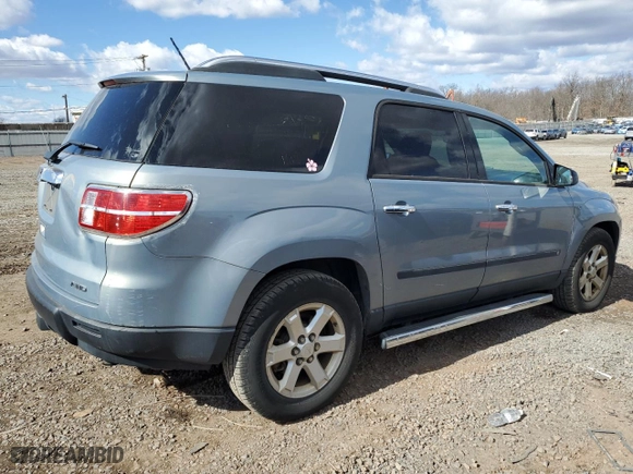 2007 Saturn Outlook XE with VIN 5GZEV13797J130321, listed as a Copart auction lot 47327355 with 116,644 mi miles and Clean Title. Bid and sale history available at carsss.com. Image 3.