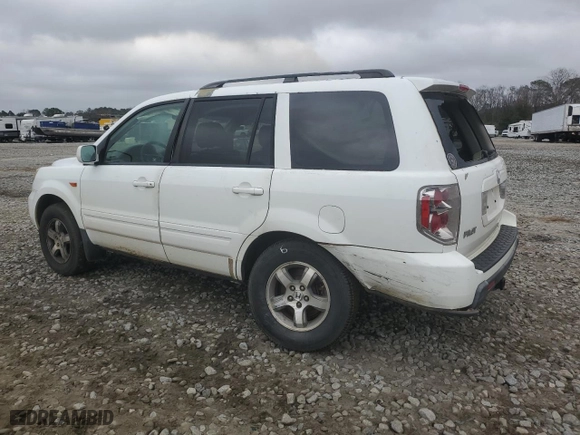 2006 Honda Pilot EX-L with RES with VIN 5FNYF28606B002783, listed as a Copart auction lot 43748855 with 262,114 mi miles and Salvage Title. Bid and sale history available at carsss.com. Image 2.
