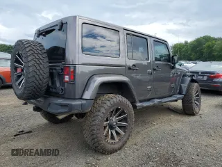 2018 Jeep Wrangler Unlimited Sahara with VIN 1C4BJWEG4JL822007, listed as a Copart auction lot 61450915 with 91,148 mi miles and Salvage title. Bid and sale history available at DreamBid. Image 3.