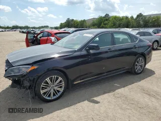 2019 Genesis G80 3.3T Sport with VIN KMTFN4JB4KU320146, listed as a Copart auction lot 50157415 with 40,786 mi miles and Salvage Title. Bid and sale history available at carsss.com. Image 1.