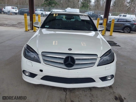 2008 Mercedes-Benz C-Class 3.0L Sport with VIN WDDGF54X48F117547, listed as a IAAI auction lot 41764470 with 93,631 mi miles. Bid and sale history available at carsss.com. Image 13.