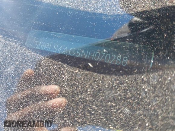 2022 Hyundai Elantra SEL z VIN 5NPLS4AG5NH070288, wystawiony jako IAAI lot #41253844 z przebiegiem 47 155 mil mil oraz . Historia ofert i sprzedaży dostępna na DreamBid. Obrazek 9.