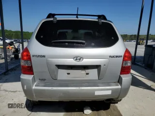 2006 Hyundai Tucson GL with VIN KM8JM12B46U461583, listed as a Copart auction lot 51854405 with 146,951 mi miles and Salvage Title. Bid and sale history available at carsss.com. Image 6.