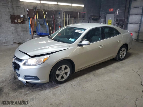 2014 Chevrolet Malibu LT with VIN 1G11C5SL1EF297521, listed as a Copart auction lot 52518805 with 128,923 mi miles and Salvage Title. Bid and sale history available at carsss.com. Image 1.