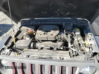 2021 Jeep Wrangler Unlimited 80th Anniversary with VIN 1C4HJXDN8MW630849, listed as a Copart auction lot 50433935 with 84,796 mi miles and Salvage title. Bid and sale history available at DreamBid. Image 12.