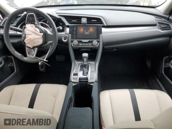 2017 Honda Civic Sedan EX with VIN 19XFC2F72HE061516, listed as a Copart auction lot 51434125 with 67,400 mi miles and Salvage Title. Bid and sale history available at carsss.com. Image 8.