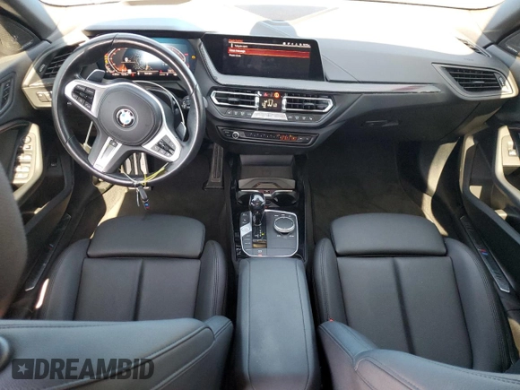 2021 BMW 2 Series 228i with VIN WBA53AK06M7J20167, listed as a Copart auction lot 44247265 with 25,470 mi miles and Salvage Title. Bid and sale history available at carsss.com. Image 8.