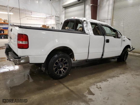 2008 Ford F-150 STX with VIN 1FTRX14WX8FC27423, listed as a Copart auction lot 85486854 with 116,324 mi miles and Non Repairable. Bid and sale history available at carsss.com. Image 3.
