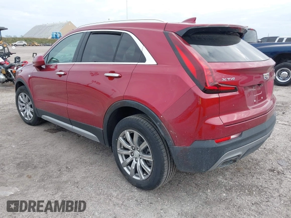 2020 Cadillac XT4 FWD Premium Luxury with VIN 1GYFZCR48LF077119, listed as a IAAI auction lot 40893918 with Not provided miles and . Bid and sale history available at DreamBid. Image 3.