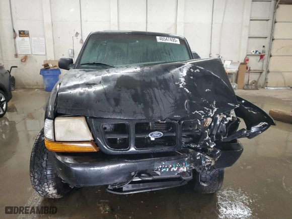1999 Ford Ranger XLT with VIN 1FTZR15XXXTA73992, listed as a Copart auction lot 46547495 with 137,530 mi miles and Salvage Title. Bid and sale history available at carsss.com. Image 5.
