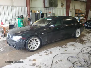 2008 BMW 7 Series 750Li z VIN WBAHN83558DT87317, wystawiony jako Copart lot #72784174 z przebiegiem 178 679 mil mil oraz Szkoda całkowita • Salvage title. Historia ofert i sprzedaży dostępna na DreamBid. Obrazek 1.