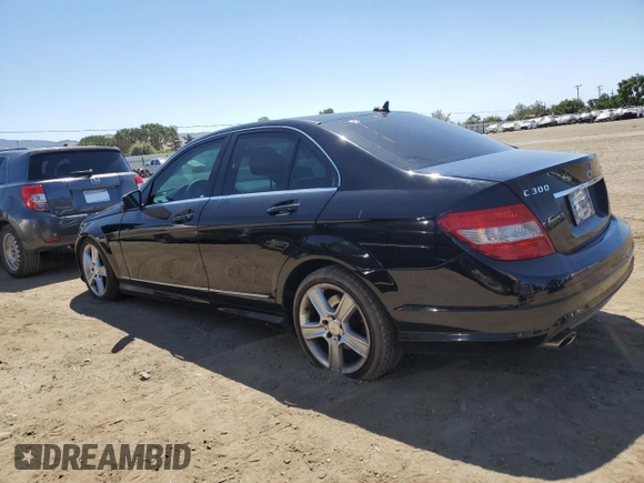2011 Mercedes-Benz C 300 Sport with VIN WDDGF8BB0BR182300, listed as a Copart auction lot 57858985 with 194,991 mi miles and Salvage title. Bid and sale history available at DreamBid. Image 2.