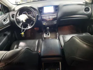 2015 Infiniti QX60 with VIN 5N1AL0MM9FC552706, listed as a Copart auction lot 45138455 with 75,542 mi miles and Salvage Title. Bid and sale history available at carsss.com. Image 8.