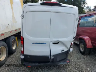 2023 Ford E-Transit Cargo with VIN 1FTBW9CK3PKA78425, listed as a Copart auction lot 56234154 with 6,961 mi miles and Salvage Title. Bid and sale history available at carsss.com. Image 6.