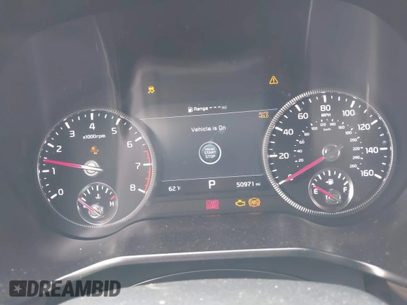 2022 Kia Telluride SX with VIN 5XYP54HC4NG271392, listed as a IAAI auction lot 42019407 with 50,971 mi miles and . Bid and sale history available at DreamBid. Image 7.