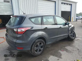 2018 Ford Escape S with VIN 1FMCU0F7XJUB19508, listed as a Copart auction lot 59222395 with Not provided miles and Salvage title. Bid and sale history available at DreamBid. Image 3.